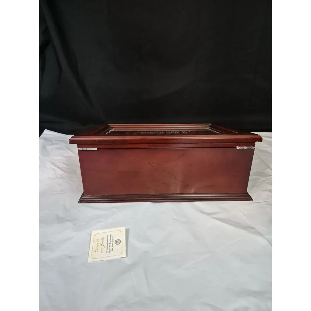PCS Stamps & Coins U.S. Proof Commemorative Silver Dollar WOOD Display Case 15